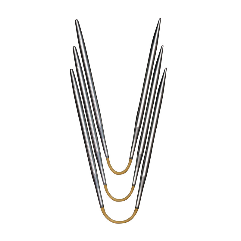 Спицы чулочные гибкие Аddi CraSyTrio, 21 см №3,25