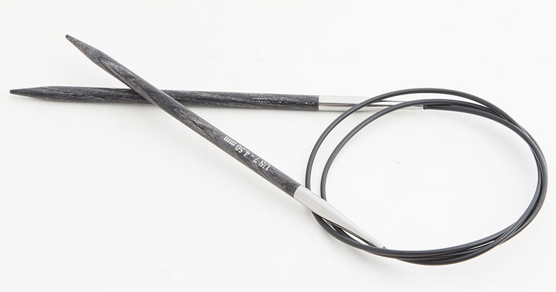 Круговые деревянные спицы KnitPro Dreamz на леске 60 см. 4,5 мм. Арт. 200239