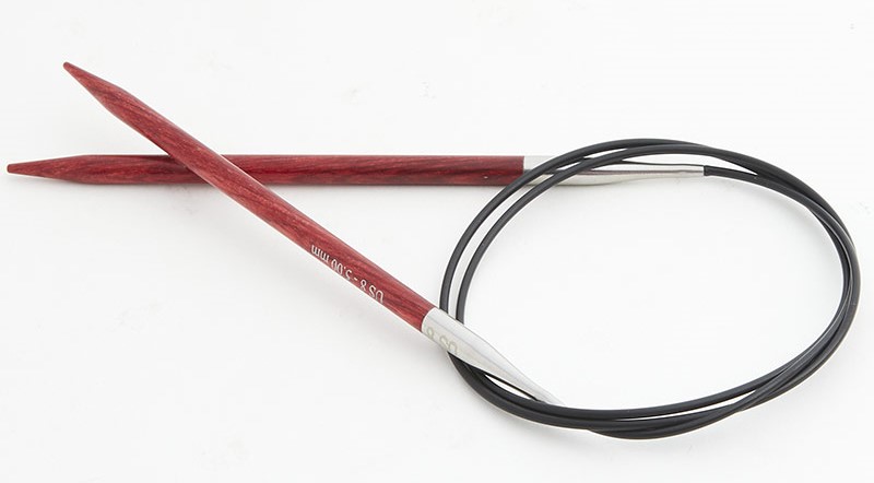 Круговые деревянные спицы KnitPro Dreamz на леске 60 см. 5 мм. Арт. 200240
