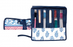 Мягкий органайзер для чулочных спиц KnitPro Navy,23х24см. Арт.12093