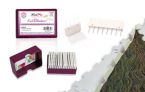 Набор белых блокаторов для кружева KnitPro (20 шт). Арт.10877