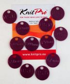 Набор из 12 меток для определения номера спиц KnitPro. Арт.10702