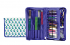 Органайзер для спиц ассорти KnitPro Glory ткань, 29х35см (в откр.виде). Арт.12023