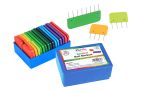 Набор разноцветных блокаторов для кружева KnitPro (20 шт). Арт.10878