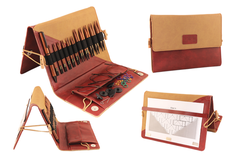 Набор укороченных деревянных спиц KnitPro Ginger deluxe special. Арт. 31282