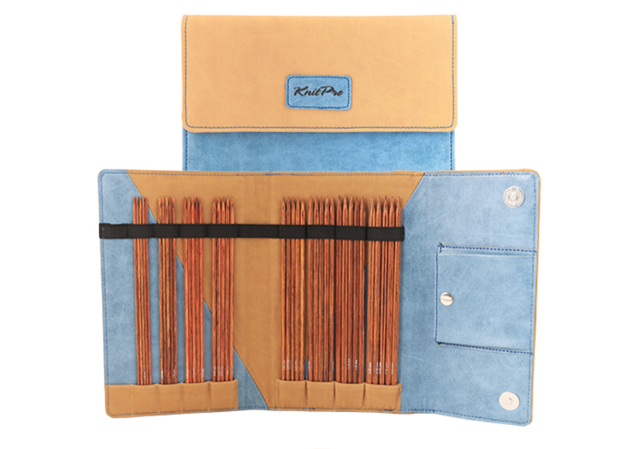 Набор деревянных чулочных спиц KnitPro Ginger (длины спиц 20см). Арт. 31283