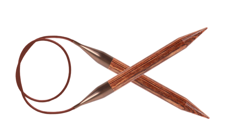 Круговые спицы KnitPro Ginger, 120 см, 2,75 мм. Арт.31124