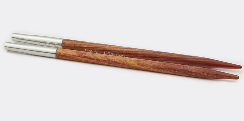 Съемные деревянные спицы KnitPro Dreamz длиной 13 см. 3,75 мм. Арт. 200502