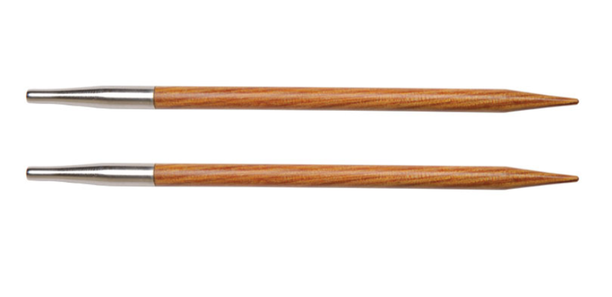 Съемные деревянные спицы без лески KnitPro Symfonie Dreamz, 2 шт. 3,75 мм. Арт.90354