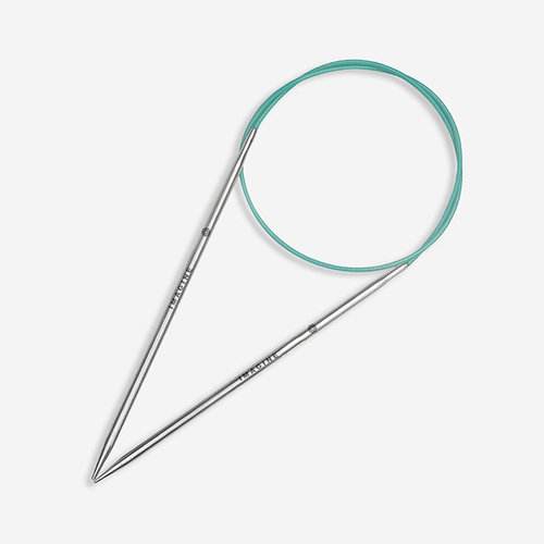 Круговые металлические спицы KnitPro Mindful 80 см, размер 2 мм. Арт. 36091