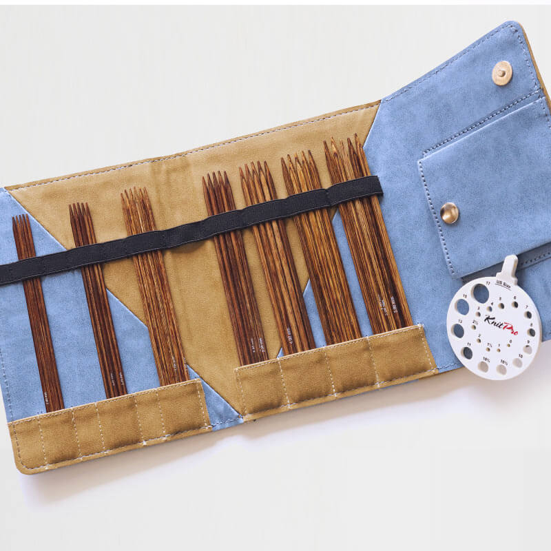 Набор деревянных чулочных спиц длиной 15 см KnitPro Ginger. Арт. 31287