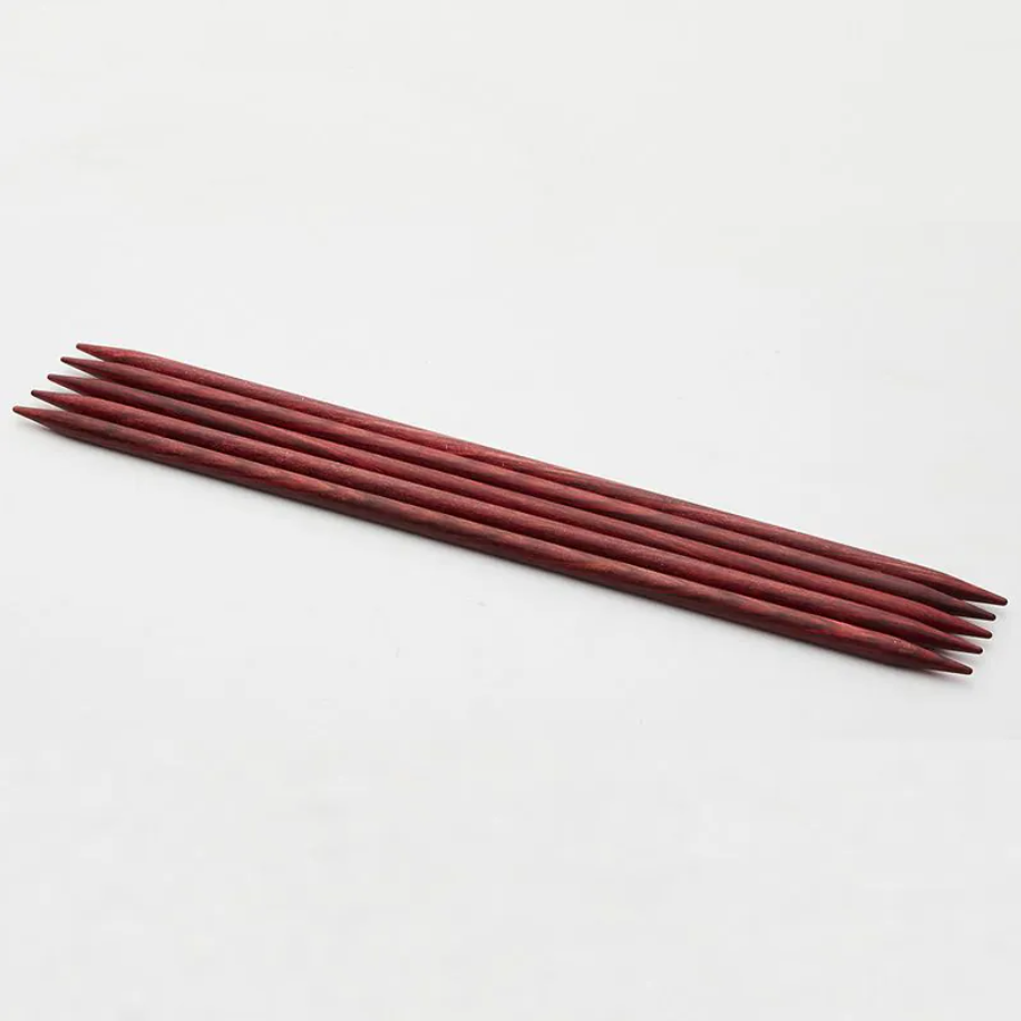 Чулочные деревянные спицы KnitPro Dreamz, длина спицы 15 см. 5 мм. Арт. 200130